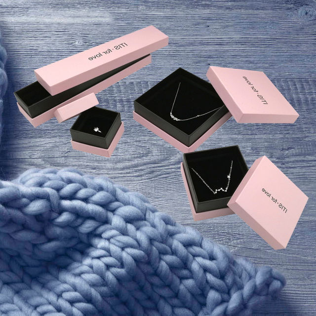 Fournisseur d'emballage de boîte de papier de collier unique en gros haut de gamme