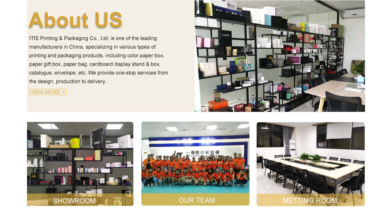 Usine d'emballage en papier de boîte à bijoux ITIS en provenance de Chine