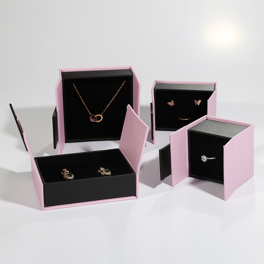 Fournisseur d'emballage de boîte à bijoux en papier de mode personnalisé