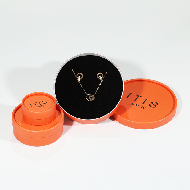 Usine personnalisée d'emballage de papier de boîte de boucle d'oreille en gros de Chine 