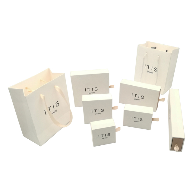 Usine de boîte de papier d'emballage de collier personnalisé élégant classique de vente chaude