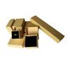 Boîte d\'emballage de boucle d\'oreille en papier carton Kraft de promotion personnalisée
