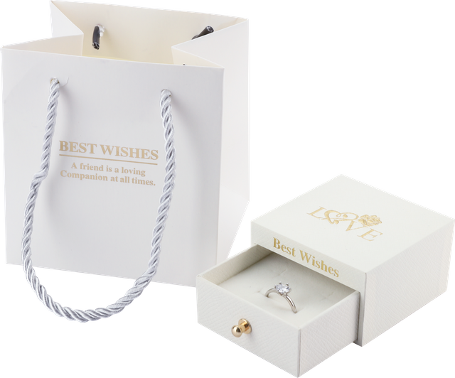 Meilleure vente personnaliser l'usine de boîtes de papier de paquet de bijoux