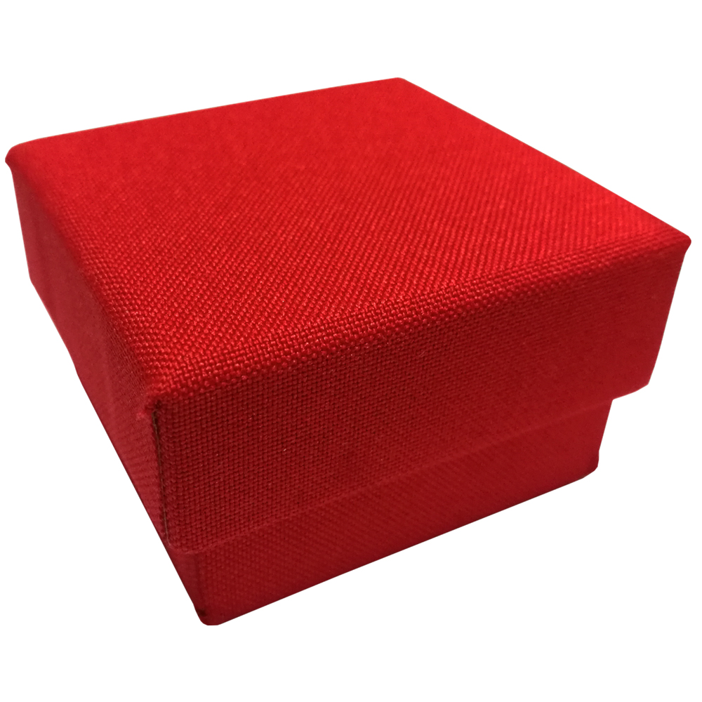 Fabricant de boîte d'emballage en papier à petit anneau personnalisé rouge glamour