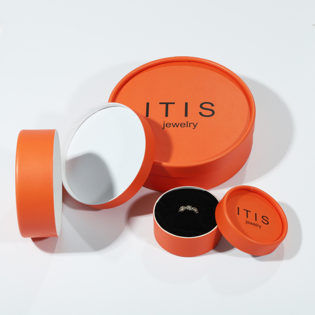 Usine de boîtes de papier de petit bracelet en carton en gros