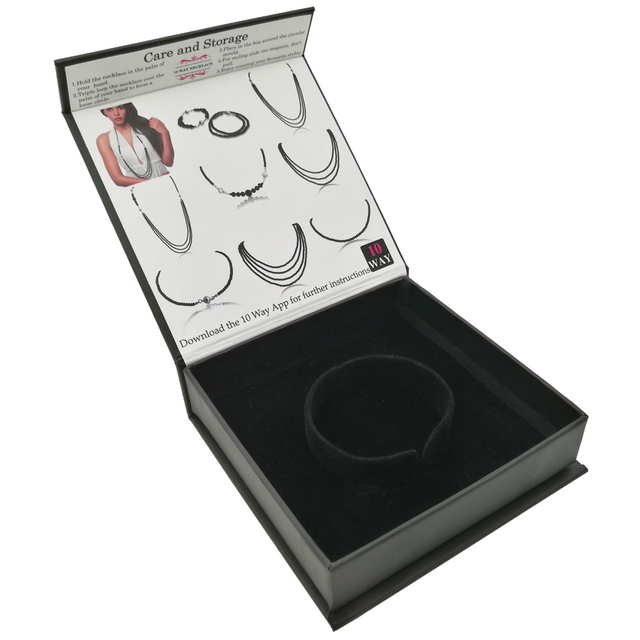 Usine d'emballage de boîtes à anneaux d'impression personnalisée