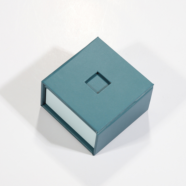  Impression faite sur commande d'emballage de boîte de papier de bijoux de ruban rose