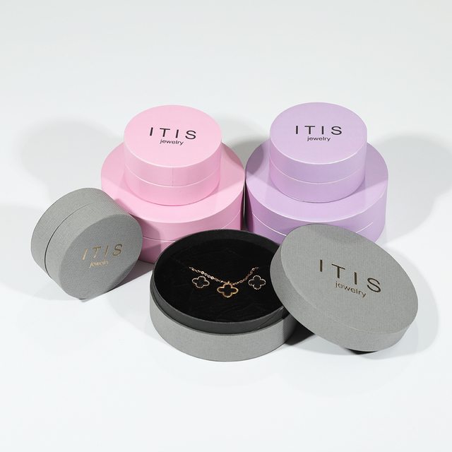 Usine de boîte de papier d'emballage de bijoux personnalisable de vente chaude