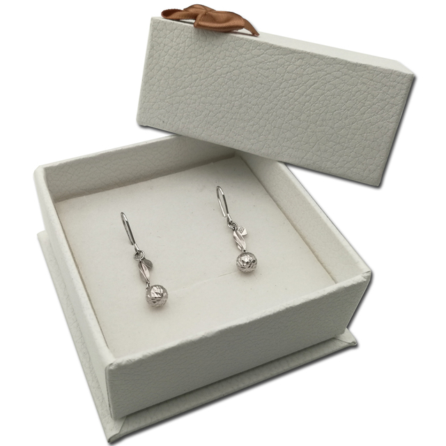 Boîtes d'emballage de bijoux d'imitation de papier personnalisées