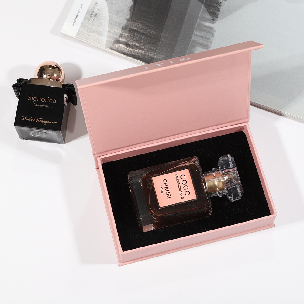 Boîte de papier de parfum de haute qualité, emballage personnalisé, vente en gros