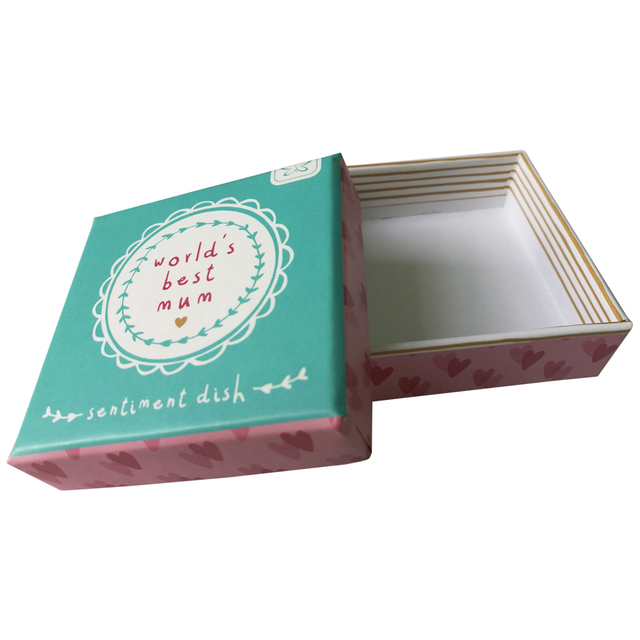 Emballage de boîtes en papier à bijoux personnalisées en gros avec logo