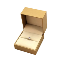 Boîte en papier à bijoux en velours personnalisée Vente en gros