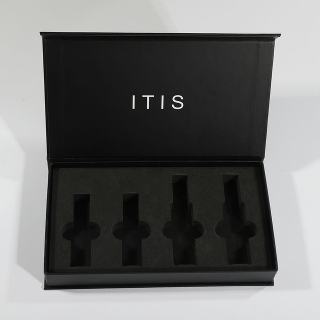 Boîtes de maquillage imprimées sur papier de luxe personnalisées