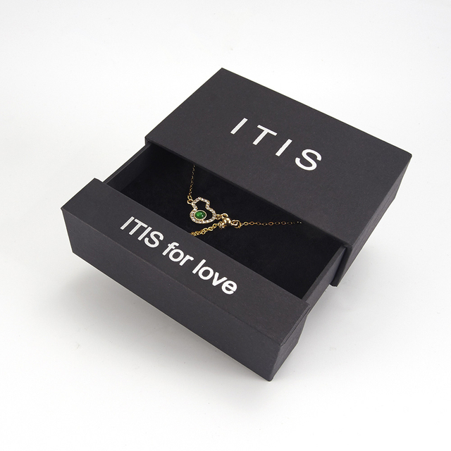 Boîtes d'emballage de petits bijoux personnalisées