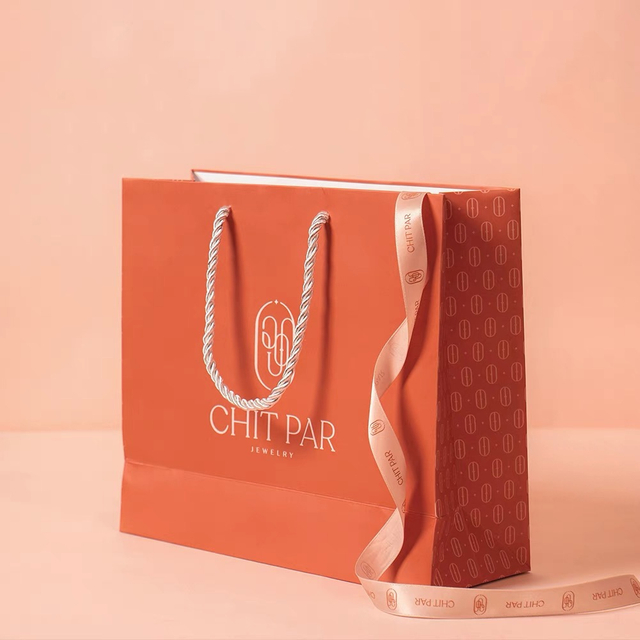 Paquet de sacs-cadeaux avec logo personnalisé Vente en gros Usine