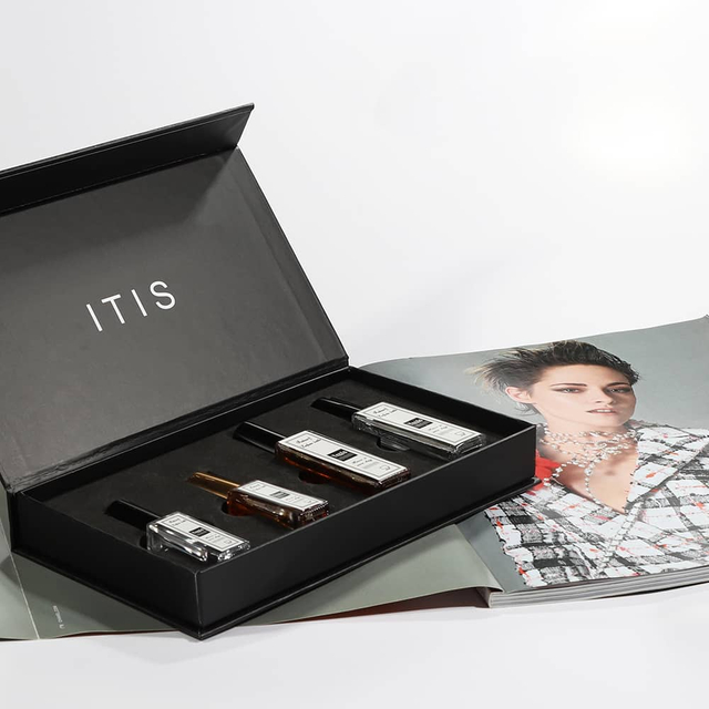 Boîtes de papier d'expédition de parfum de luxe personnalisées