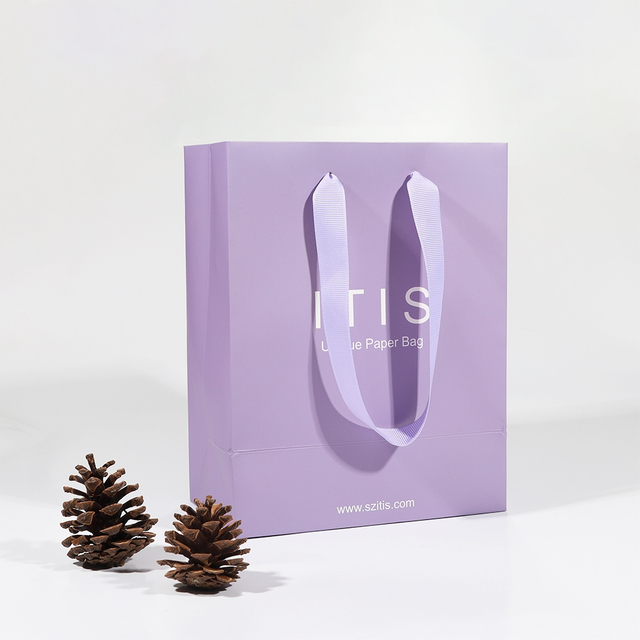 Personnalisation Sacs en papier personnalisés avec fournisseur de forfaits logo