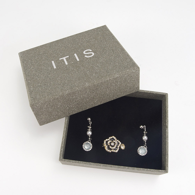 Usine personnalisée de paquet de boîte en carton de petit collier