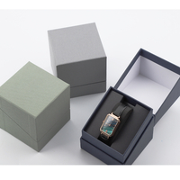 Boîte de papier de bijoux de montre pour hommes de luxe personnalisée