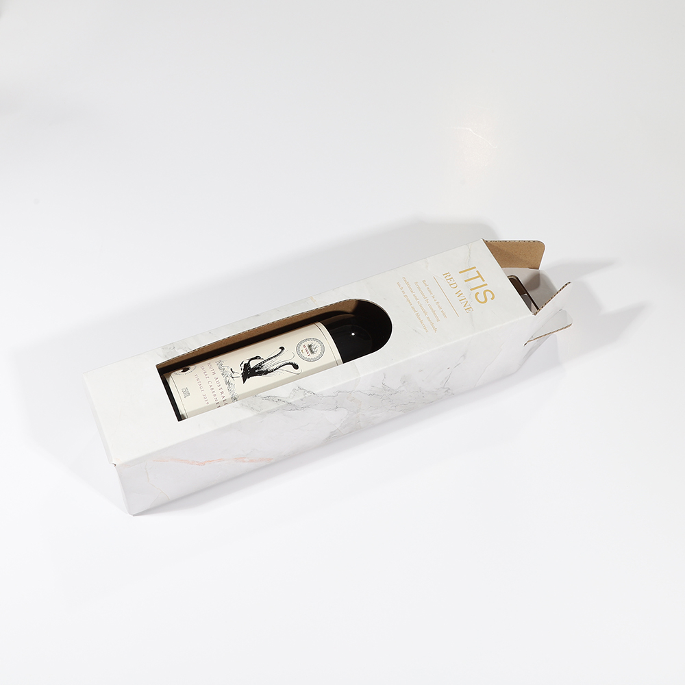 Vente en gros Personnalisation Boîte d\'emballage de vin en carton