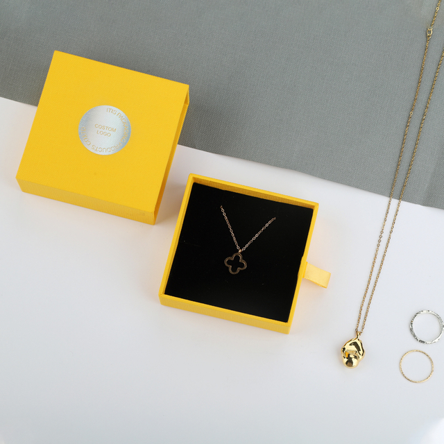 Boîte-cadeau de bijoux personnalisés en gros personnalisés